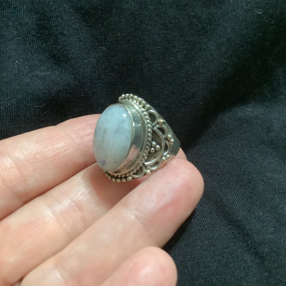 Moonstone ring - Picture 4 of 5